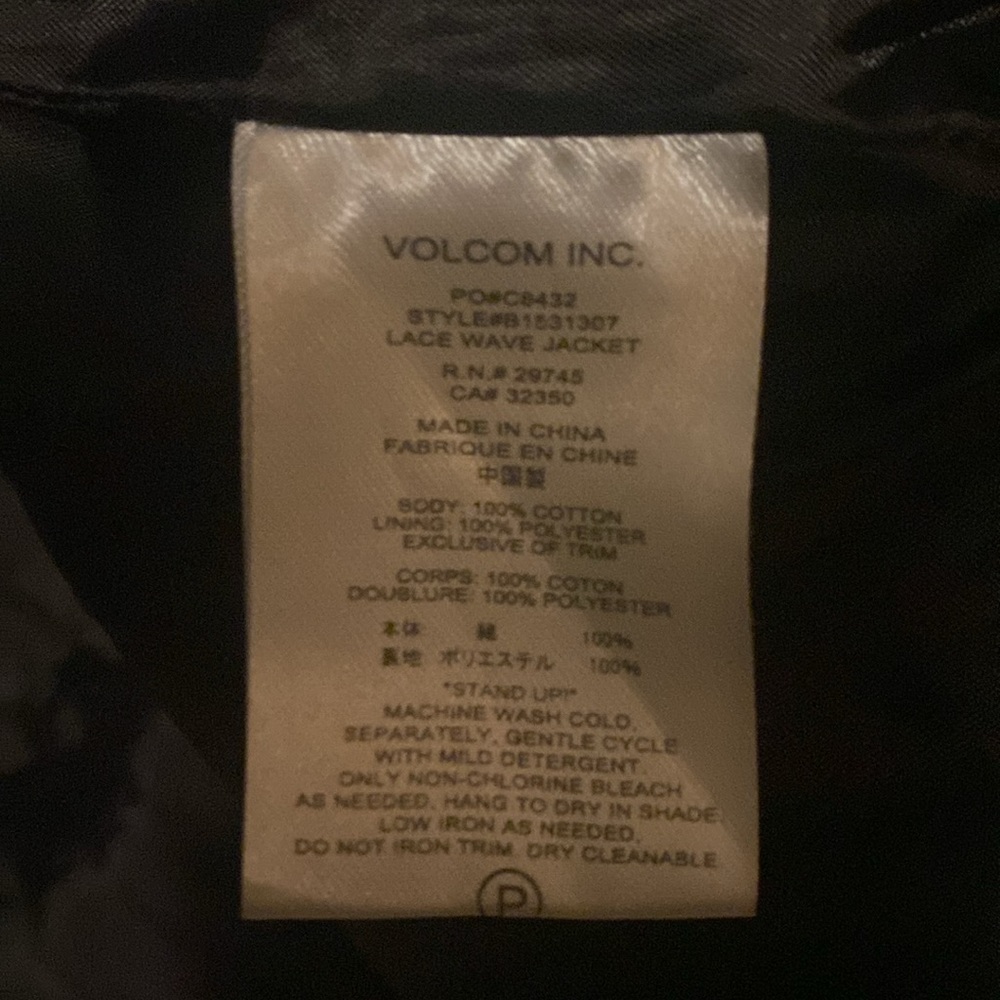 Volcom bomber jacket - Picture 4 of 8